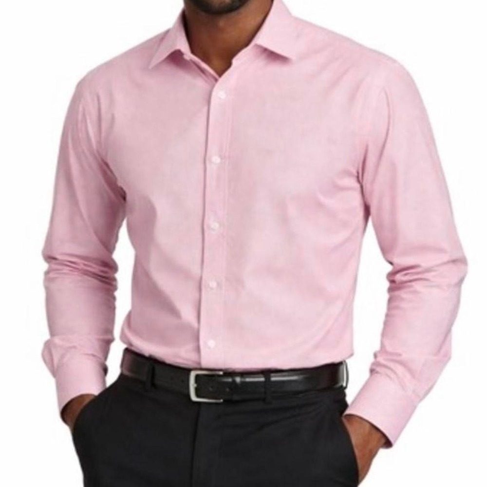Calvin Klein Infinite Cool Non-Iron LS Dress Shirt - Sz XL - Pink Gingham- NWT